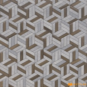undefined-Vitrified Gray Digital Parking Floor and Wall Tile Code29671 (500x500mm, Matt)