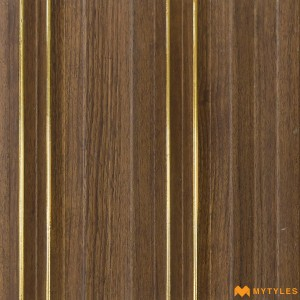 undefined-Brown Louver Wall Panels Code34713 (5Inchx8Feet, Matt)