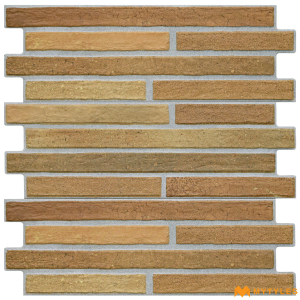 undefined-Imported Cream Brick Wall Tile Code27695 (150x450mm, Matt)