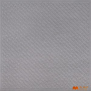 undefined-Vitrified Gray Digital Parking Floor and Wall Tile Code36807L (400x400mm, Matt)