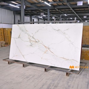 undefined-Vitrified White Slab Floor and Wall Tile Code29071 (1200x2400mm, Matt)