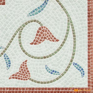 Cream and Blue Carpet Design Tile Code30752