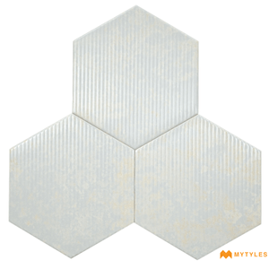 undefined-Ceramic Hexagon Wall Tile Code18269 (255x295mm, Matt)