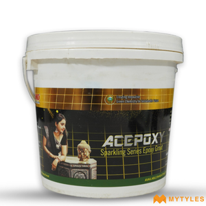 undefined-Acebond Acepoxy Epoxy Grout ( 1kg, Steel Gold)-Sparkling