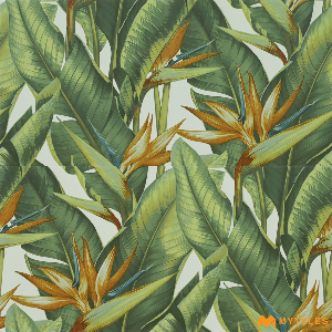 undefined-Ceramic Green Tropical Tile Code25902 (300x300mm, Matt)