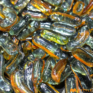 undefined-Pebble Stone Code-PEB-59-Orange (1Kg, Glossy)