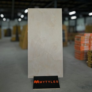 undefined-Vitrified Beige Floor and Wall Tile Code28036 (600x1200mm, Matt)