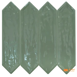 undefined-Green Picket Subway Wall Tile Code38105 (75x300mm, Glossy)