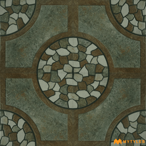undefined-Vitrified Digital Parking Tile Code23243 (400x400mm, Matt)