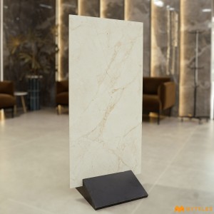 undefined-Vitrified Ivory Floor and Wall Tile Code29490 (600x1200mm, Carving Matt)