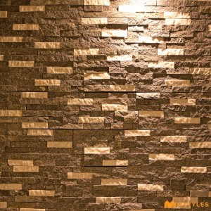 undefined-Natural Stone Marble Wall Cladding Code35458 (6x24 Inch, Stone)-MYT172