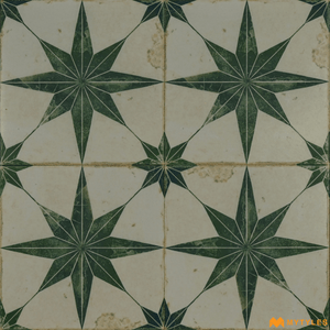 undefined-Ceramic Moroccan Tile Code17309 (197x197mm, Matt)