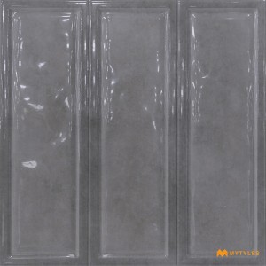 undefined-Ceramic Gray Subway Wall Tile Code32228 (300x300mm, Glossy)