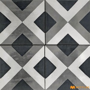 undefined-Athangudi Tile Code20964 (254x254mm, Matt)