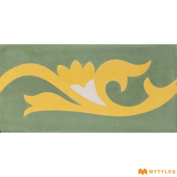 Athangudi Tiles-Athangudi Floor and Wall Tile Code30412 (127x254mm, Matt)