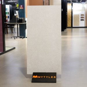 undefined-Vitrified Gray Floor and Wall Tile Code36934 (600x1200mm, Matt)