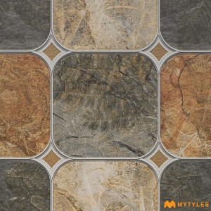 undefined-Vitrified Gray Parking Floor and Wall Tile Code9406 (400x400mm, Matt)