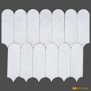 undefined-Imported Subway White Wall Tile Code29782 (72x195mm, Matt)