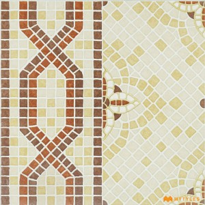 undefined-Cream Carpet Design Floor and Wall Tile Code31292B (300x300mm, Matt)