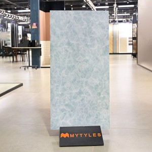 undefined-Vitrified Blue Floor and Wall Tile Code37084 (600x1200mm, Matt)