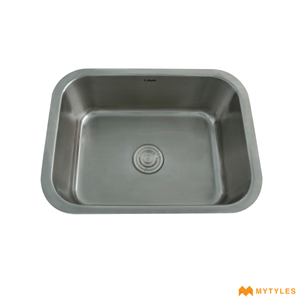 undefined-Futura Kitchen Sink - Undermount Single Bowl - FS 502A Code14183 (24X18 Inch)