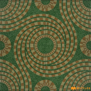 undefined-Vitrified Digital Parking Tile Code23242 (400x400mm, Matt)