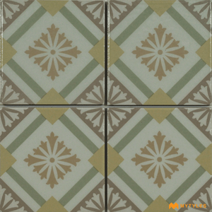 undefined-Vitrified Moroccan Tile Code21982 (100x100mm, Matt)