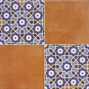 undefined-Ceramic Moroccan Tile Code3283 (300x300mm, Matt)