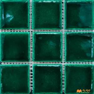 undefined-Ceramic Green Wall Tile Code33006 (50x50mm, Glossy, 36Pc in Box)