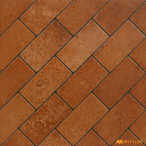 undefined-Imported Red Vitrified Floor and Wall Tile Code28842 (600x600mm, Matt)