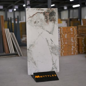 undefined-Vitrified White Floor and Wall Tile Code16797 (600x1200mm, Matt)