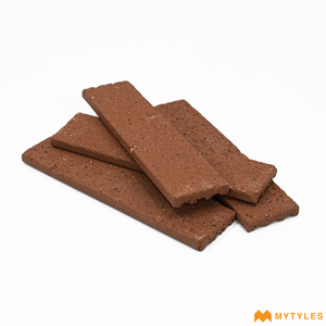 undefined-Natural Brick Cladding Code13222 (60x240mm, Clay, 57 Pcs)-MS36423