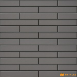 undefined-Ceramic Gray Brick Wall Tile Code35318 (300x600mm, Matt)