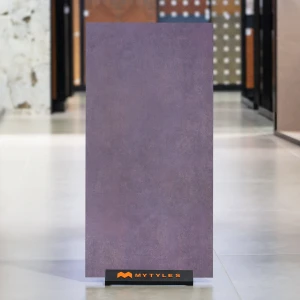 undefined-Vitrified Purple Floor and Wall Tile Code37756 (600x1200mm, Matt)