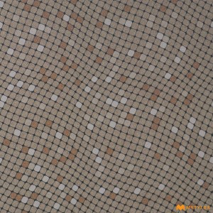undefined-Vitrified Brown Digital Parking Floor and Wall Tile Code33727 (400x400mm, Matt)