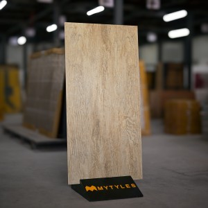 undefined-Vitrified Brown Wooden Floor and Wall Tile Code23886 (600x1200mm, Matt)