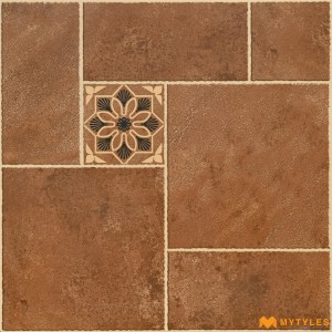 undefined-Porcelain Brown Moroccan Floor and Wall Tile Code11026 (600x600mm, Matt)