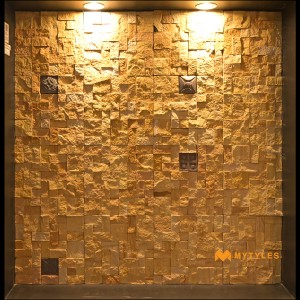 undefined-Natural Stone Wall Cladding Code16449 (290x290mm, Stone)-MYT072