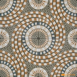 undefined-Vitrified Brown Digital Parking Floor and Wall Tile Code29278 (400x400mm, Matt)