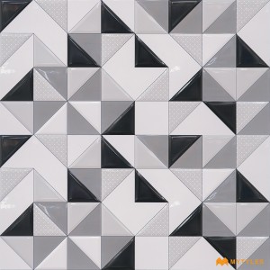 White and Black Wall Tile Code24946HL