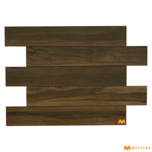 Buy 8 x 48 inch vitrified Wooden Tiles code1677 | walnut