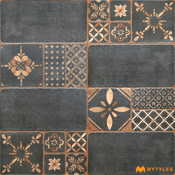 Vitrified Tiles-Vitrified Modular Parking Tile Code27507/28880 (298x600mm, Matt)