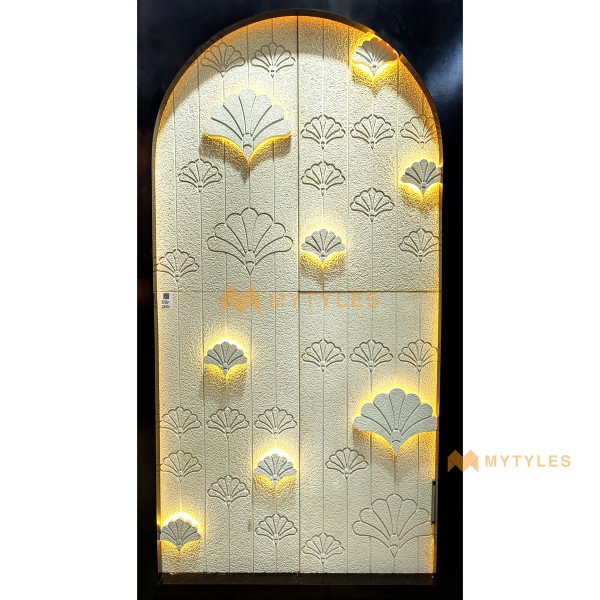 Natural Stone Mural-Mint Sandstone Mural MYTMU017 (2x4 Feet, Sandblast Finish)