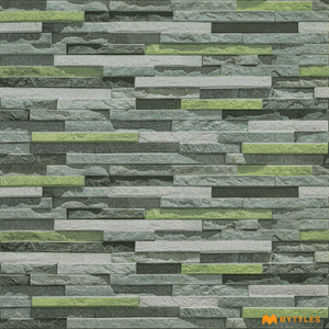 undefined-Ceramic Elevation Wall Tile Code23231 (300x600, Matt)