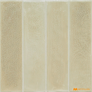 undefined-Ceramic Cream Subway Wall Tile Code27298 (300x300mm, Glossy)