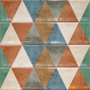 undefined-Ceramic Brown Subway Wall Tile Code20603 (75x300mm, Glossy)