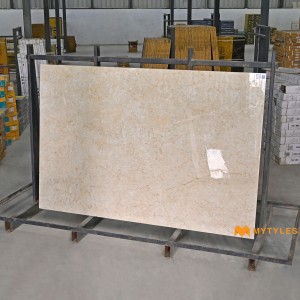 undefined-Vitrified Beige Slab Floor and Wall Tile Code28760 (1200x1800mm, Glossy)