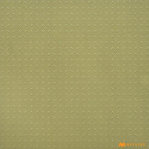 undefined-Vitrified Checkered Ivory Plain Parking Tile Code29231 (300x300mm, Matt)