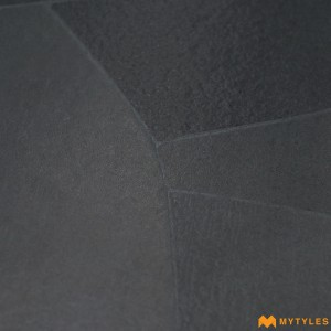 undefined-Vitrified Black Floor and Wall Tile Code34412 (600x600mm, Matt)