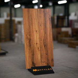 undefined-Vitrified Brown Wooden Floor and Wall Tile Code23887 (600x1200mm, Matt)